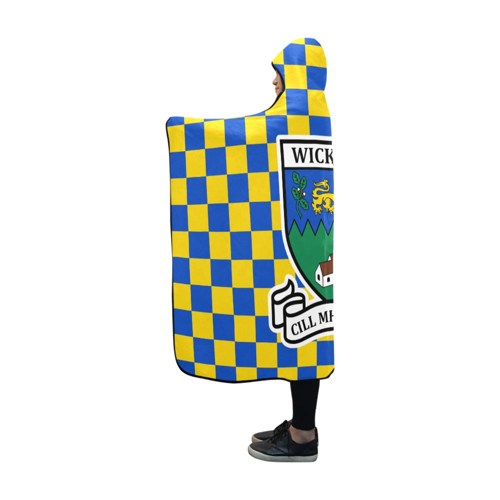 County Wicklow Premium Chequered Hooded Blanket