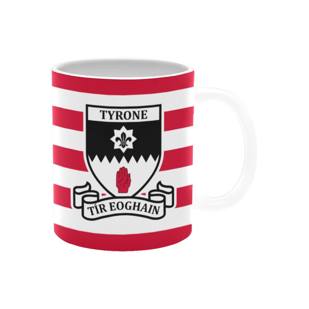 County Tyrone Retro Stripes Mug