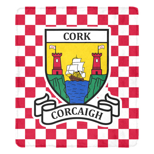 County Cork Chequered Ultra-Soft Throw Blanket