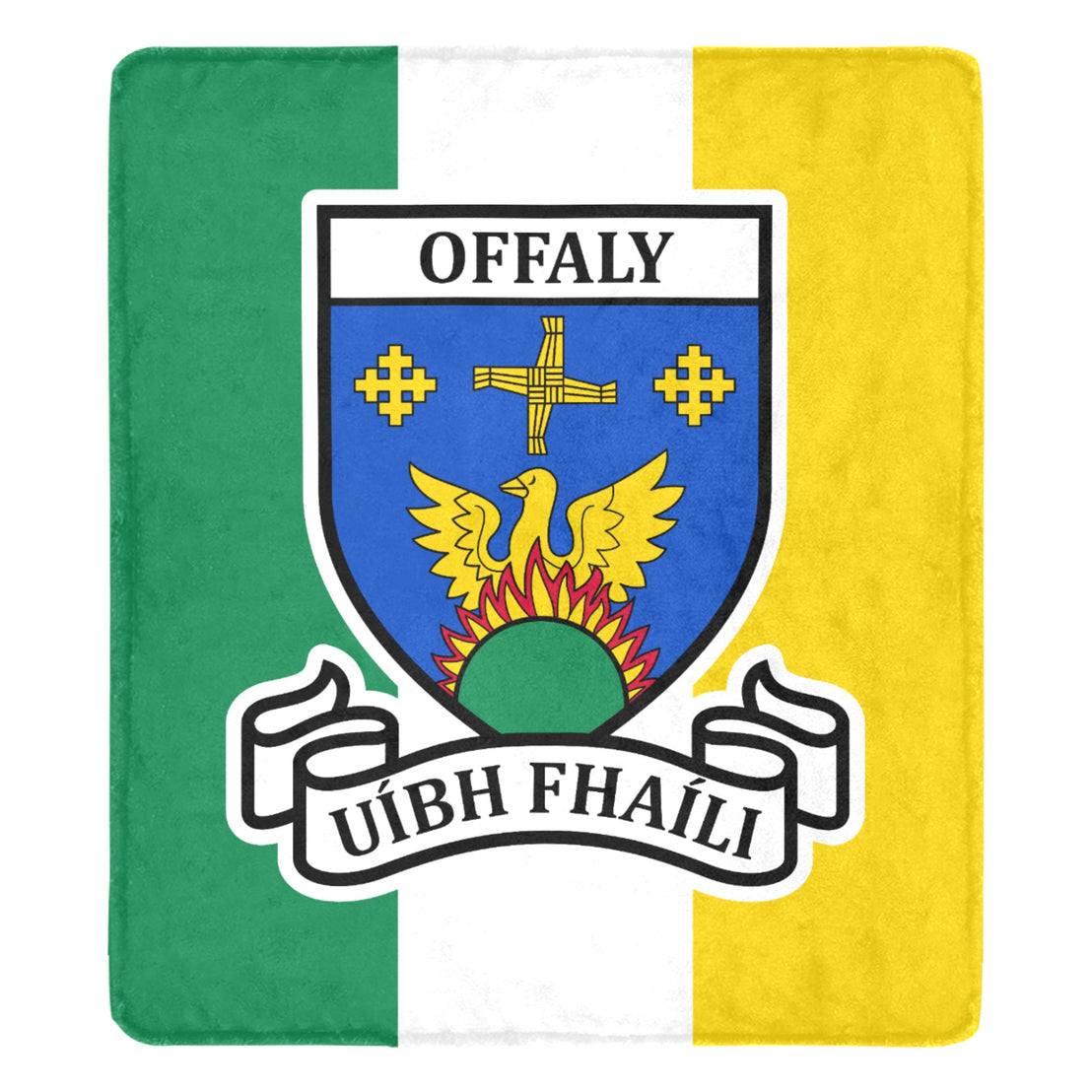 County Offaly Ultra-Soft Throw Blanket