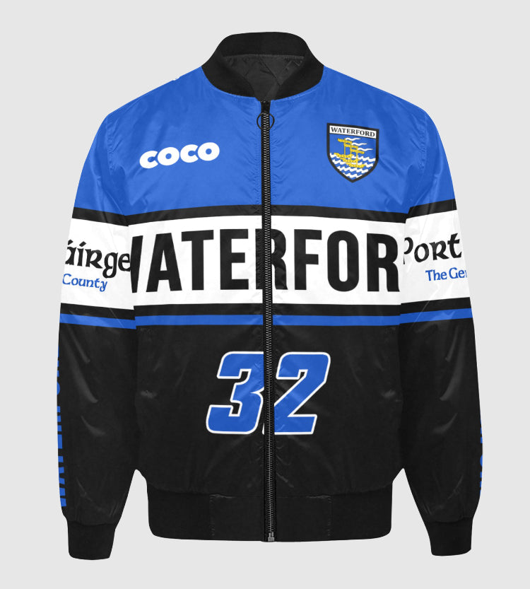County Waterford Vintage Quilted Bomber Jacket