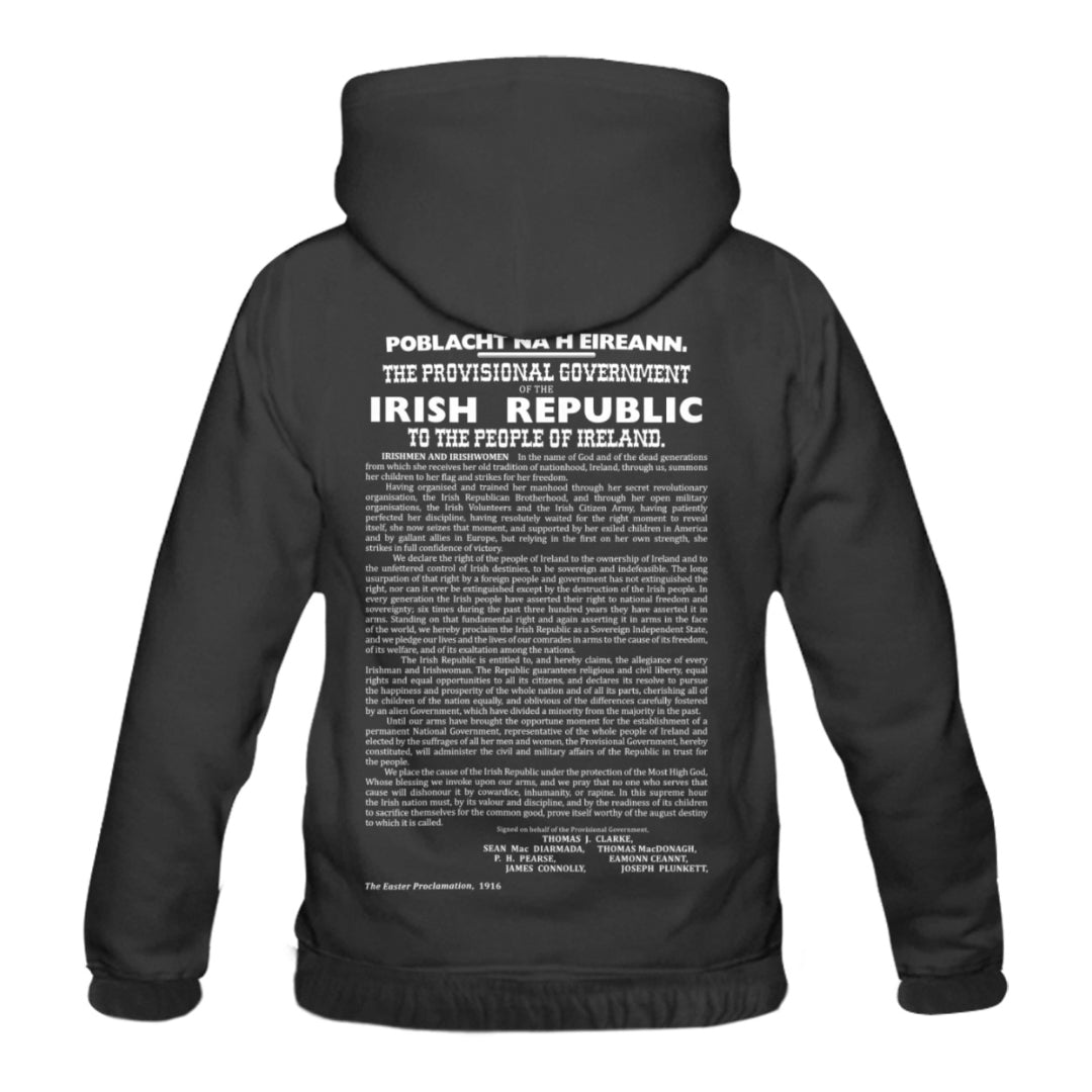 County Sligo 1916 Proclamation Hoodie - Kids