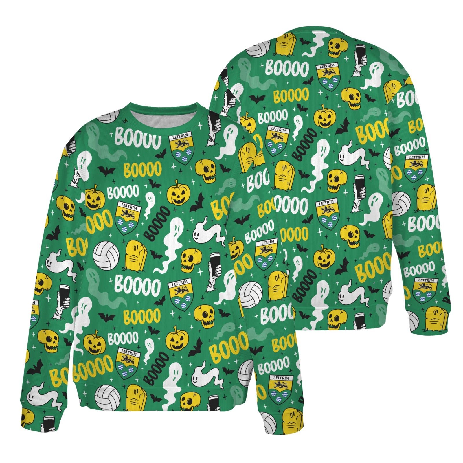 County Leitrim Ghostly Halloween Sweater