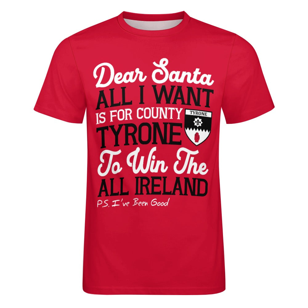 County Tyrone Dear Santa T-Shirt 4XL