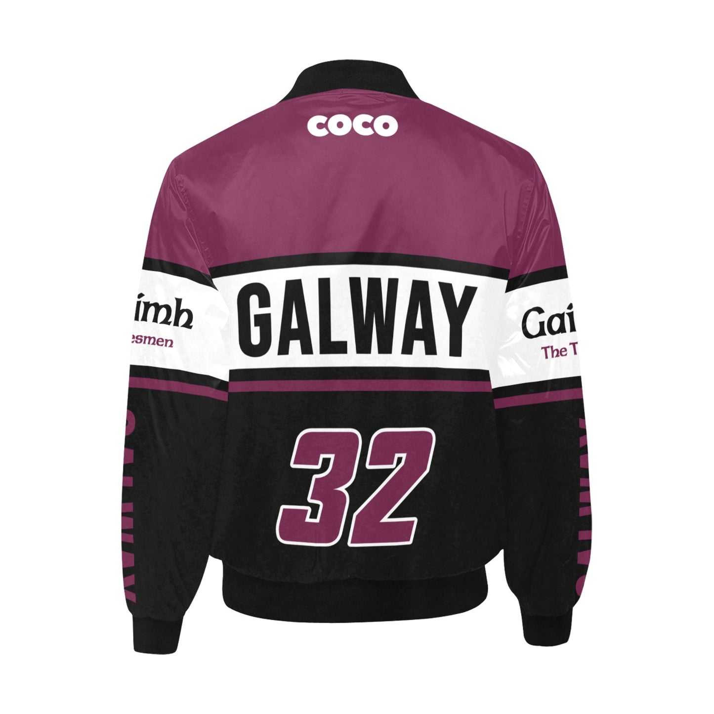 County Galway Vintage Quilted Bomber Jacket