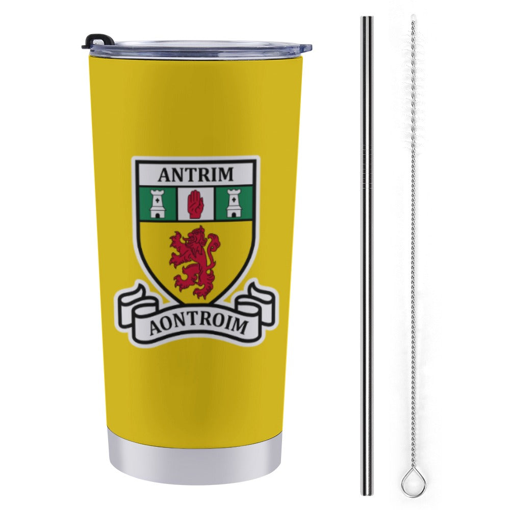 County Antrim Classic Crest 20oz Travel Mug