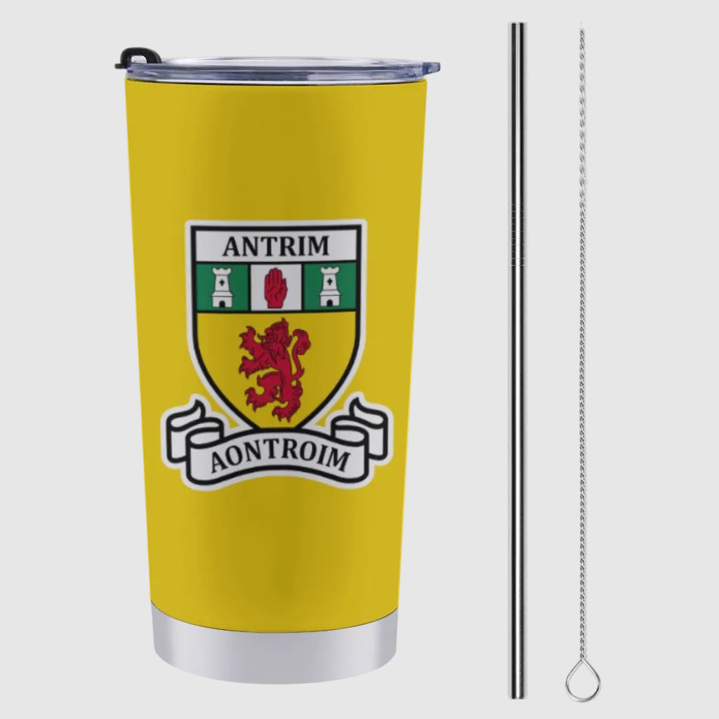 County Antrim Classic Crest 20oz Travel Mug