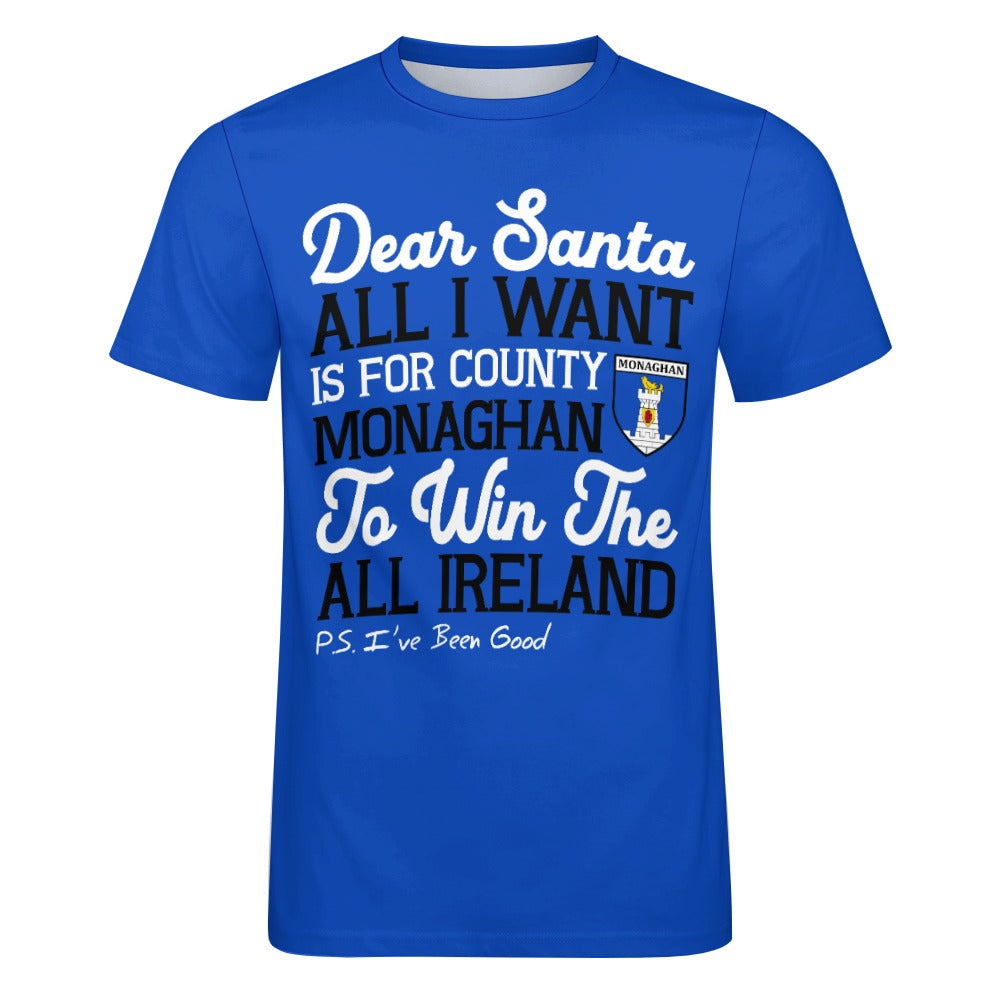 County Monaghan Dear Santa T-Shirt 4XL