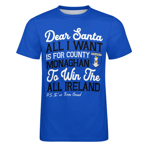 County Monaghan Dear Santa T-Shirt 4XL