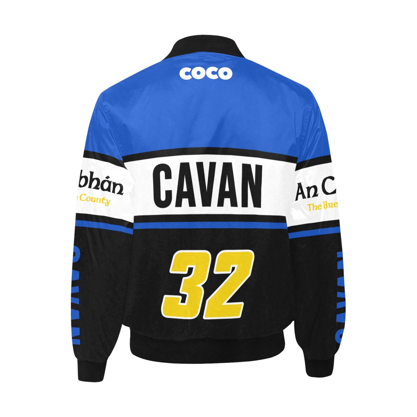 County Cavan Vintage Quilted Bomber Jacket