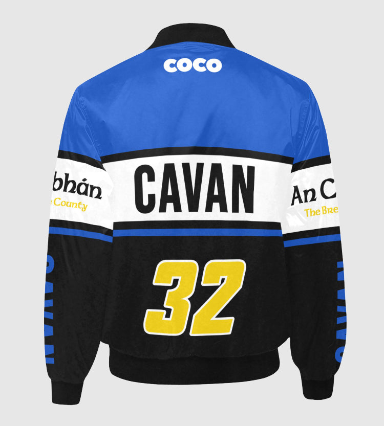 County Cavan Vintage Quilted Bomber Jacket