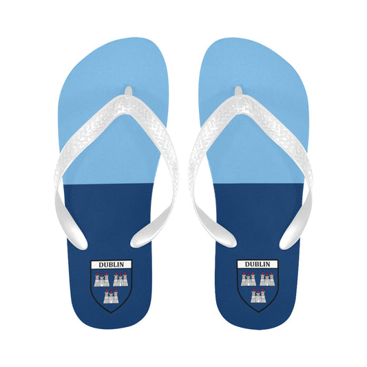County Dublin Classic Crest Flip Flops