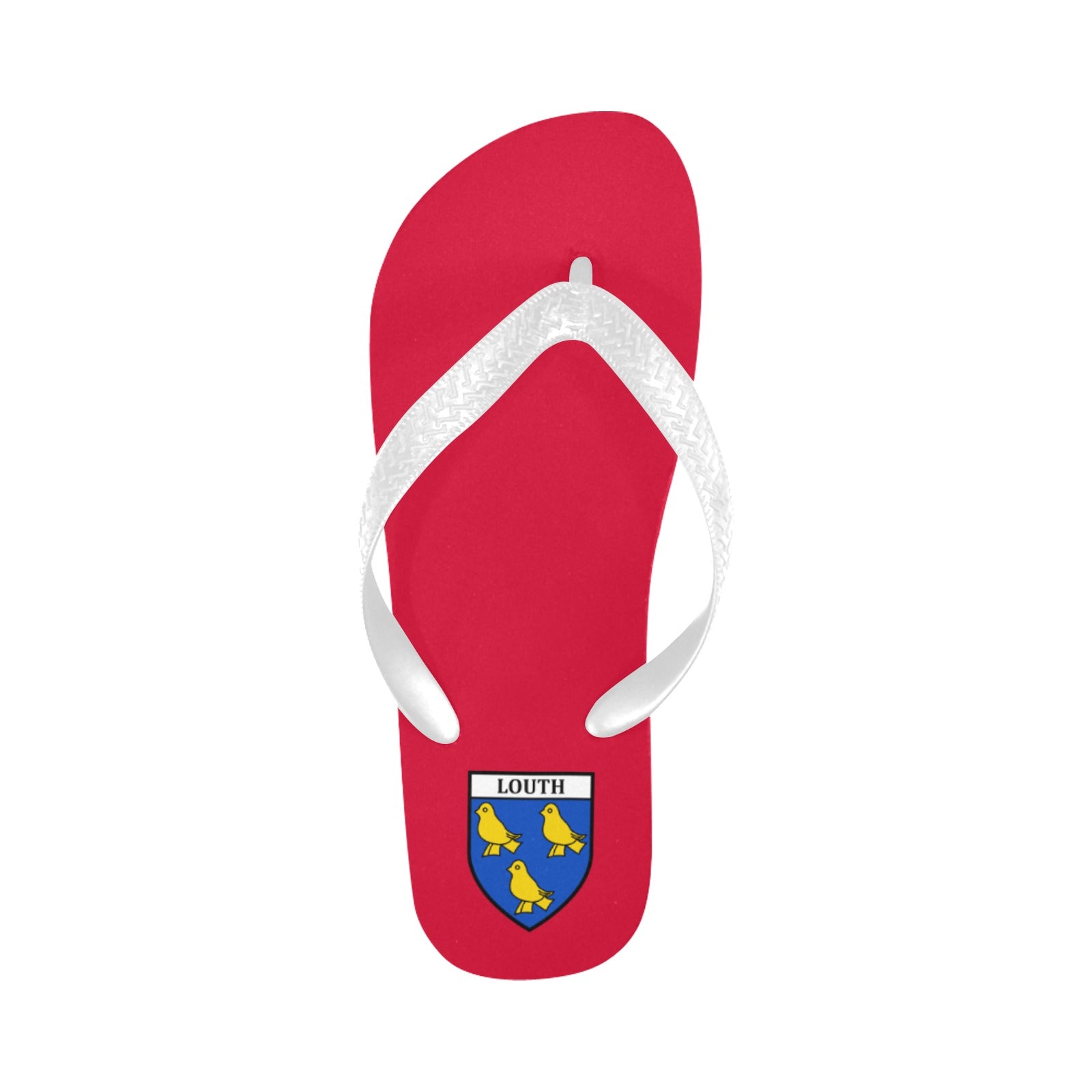 County Louth Classic Crest Flip Flops