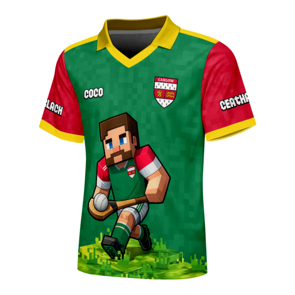 County Carlow Little Legends Jersey - Kids Hurling