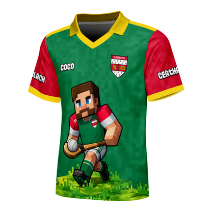 County Carlow Little Legends Jersey - Kids Hurling