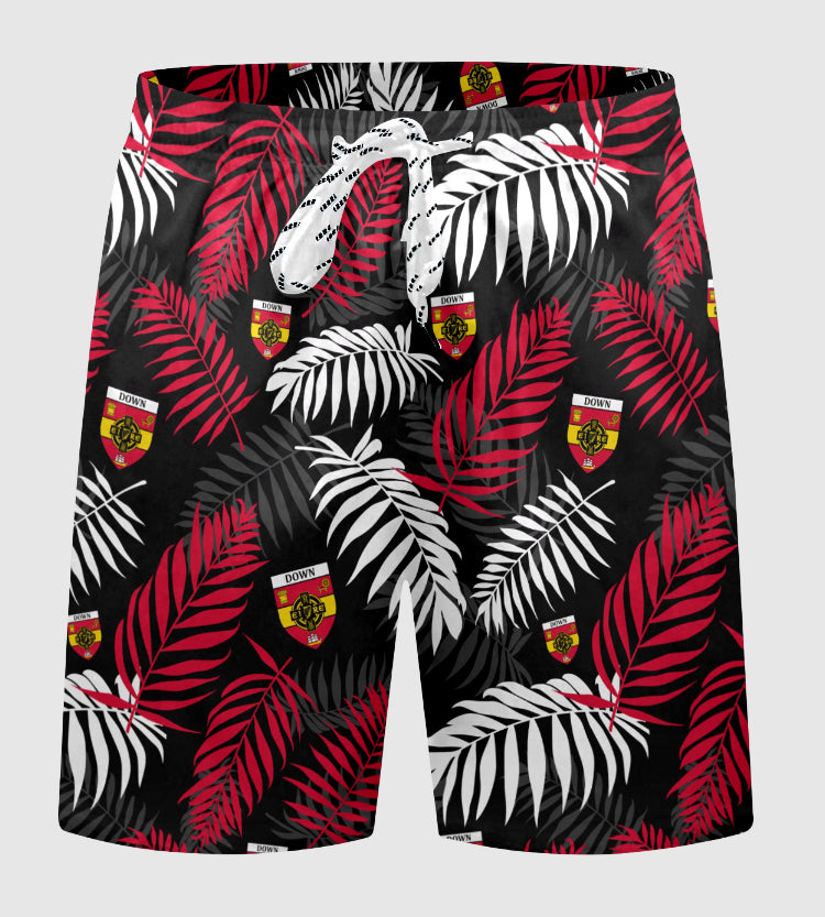 County Down Hawaiian Beach Shorts