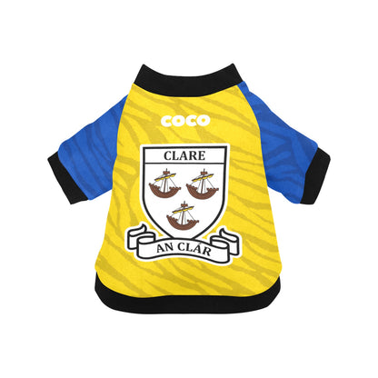 County Clare Jersey Inspired Pet Shirt