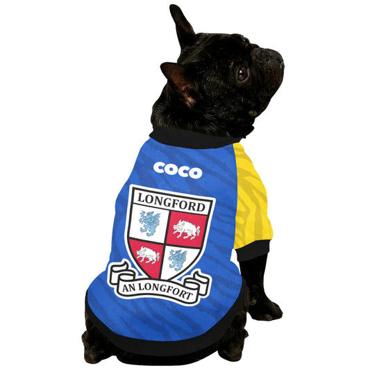 County Longford Jersey Inspired Pet Shirt