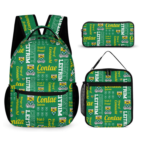 County Leitrim Backpack, Lunch Bag & Pencil Case Set