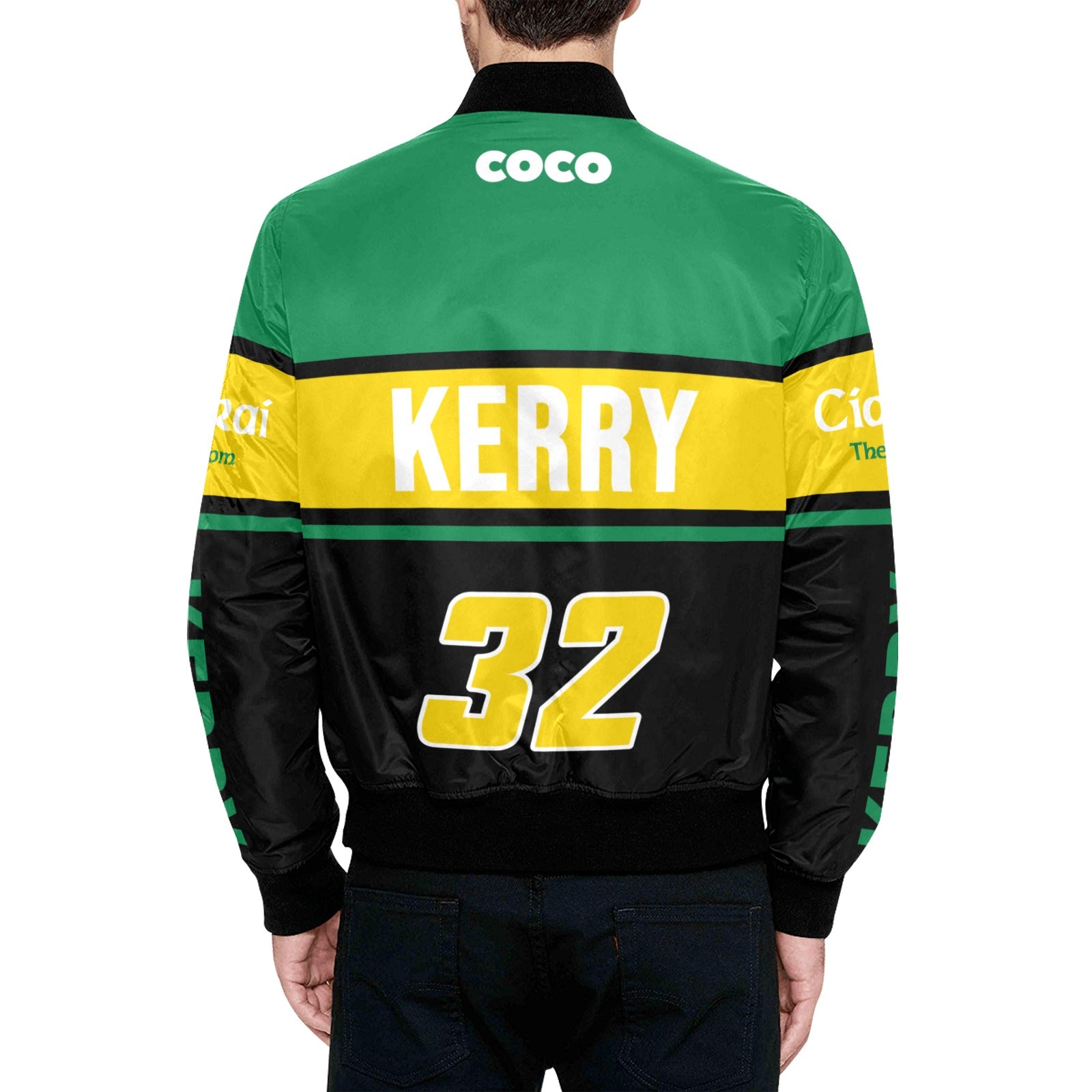 County Kerry Vintage Quilted Bomber Jacket