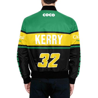 County Kerry Vintage Quilted Bomber Jacket