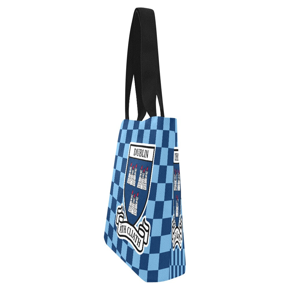 County Dublin Chequered Canvas Tote Bag Set