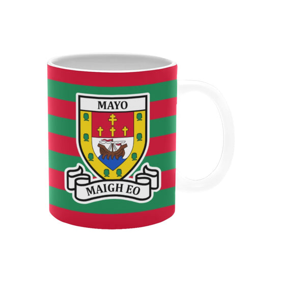 County Mayo Retro Stripes Mug