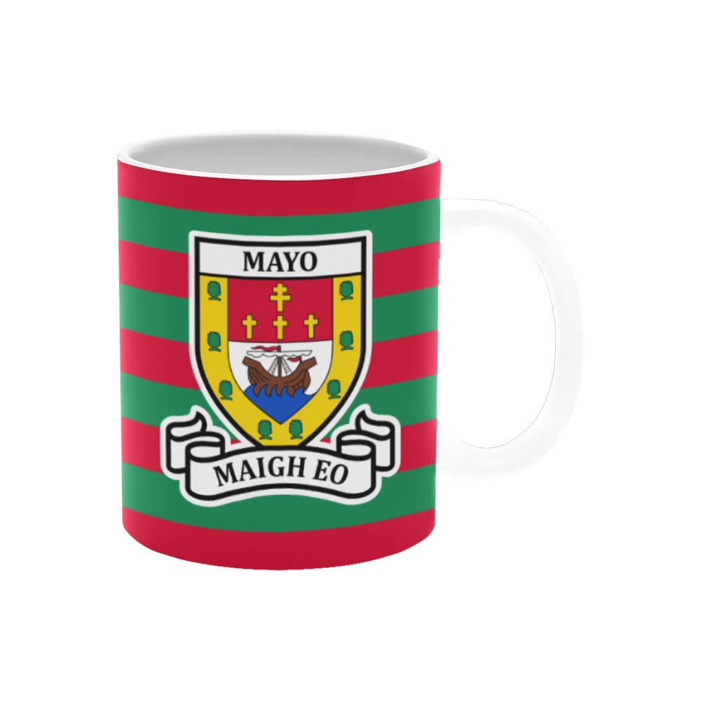 County Mayo Retro Stripes Mug