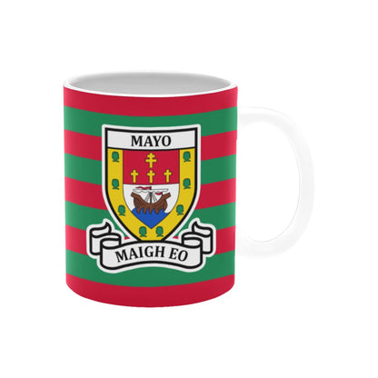 County Mayo Retro Stripes Mug