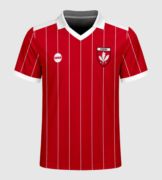 County Derry Retro Pinstripe Jersey