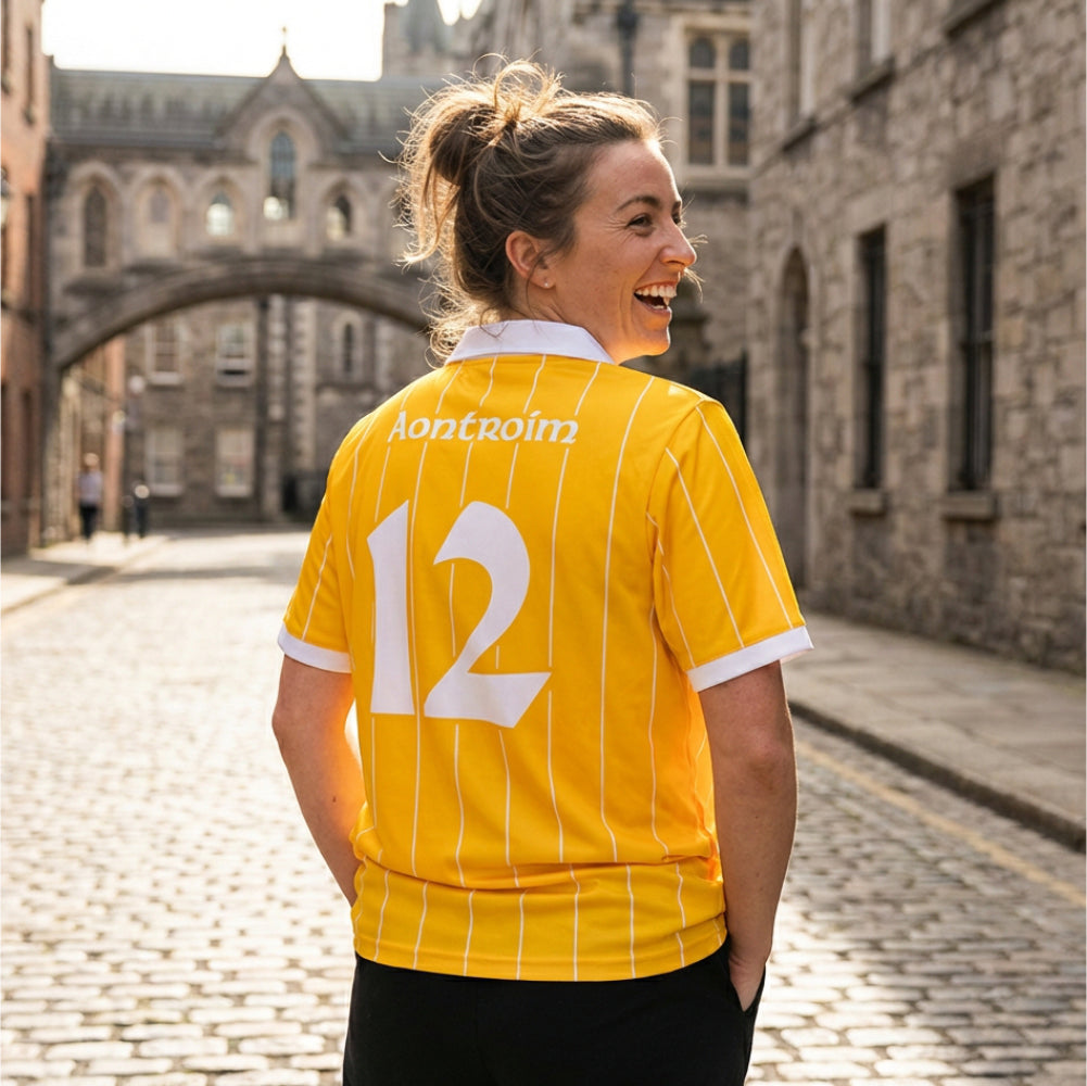 County Antrim Retro Jersey Home