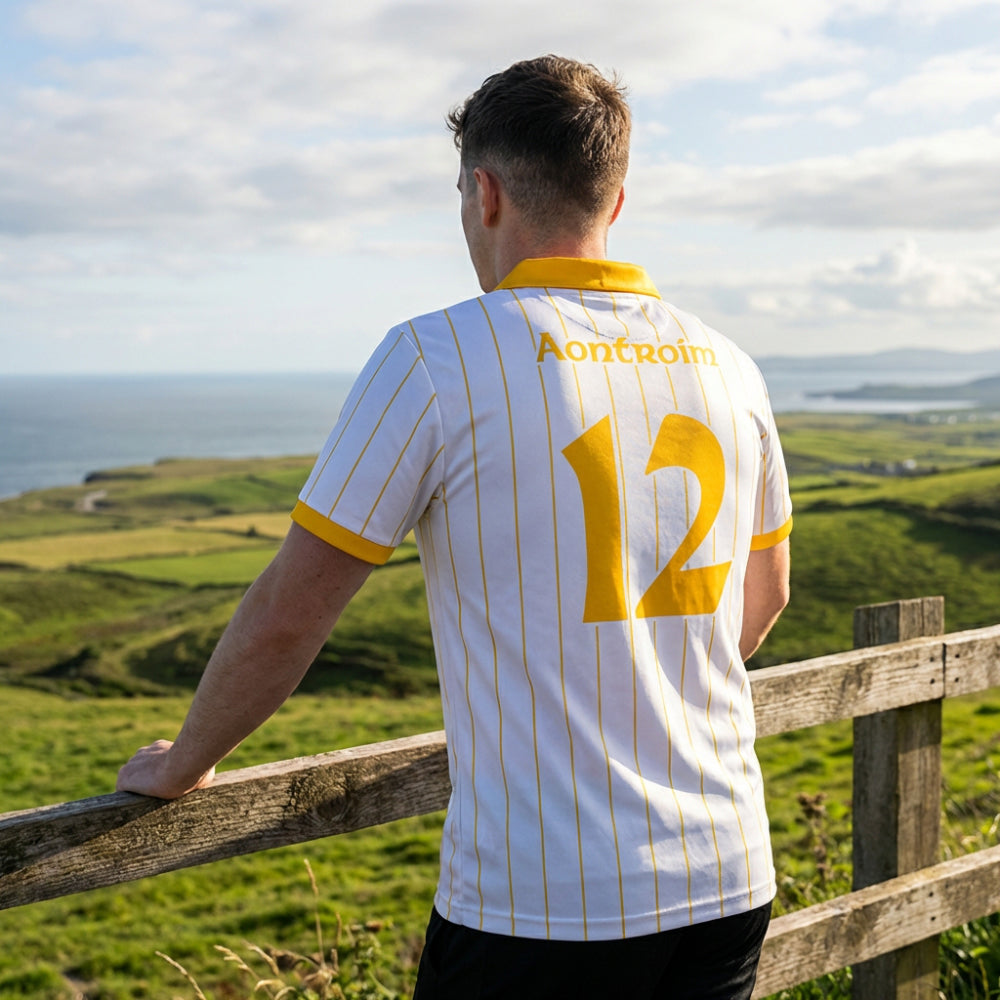 County Antrim Retro Jersey Away