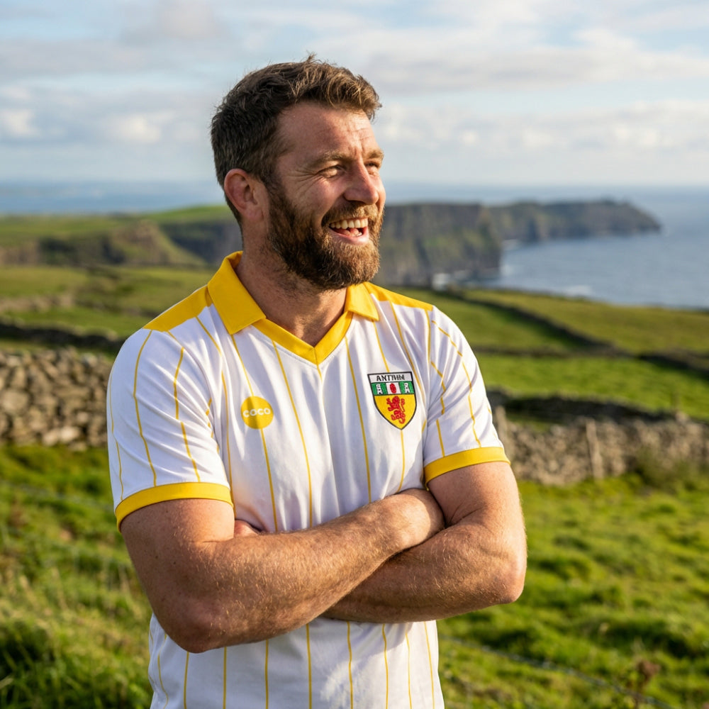 County Antrim Retro Jersey Away