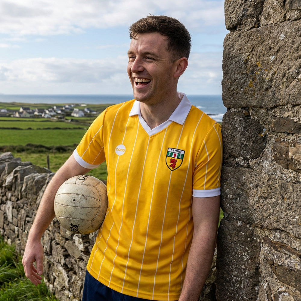 County Antrim Retro Jersey Home