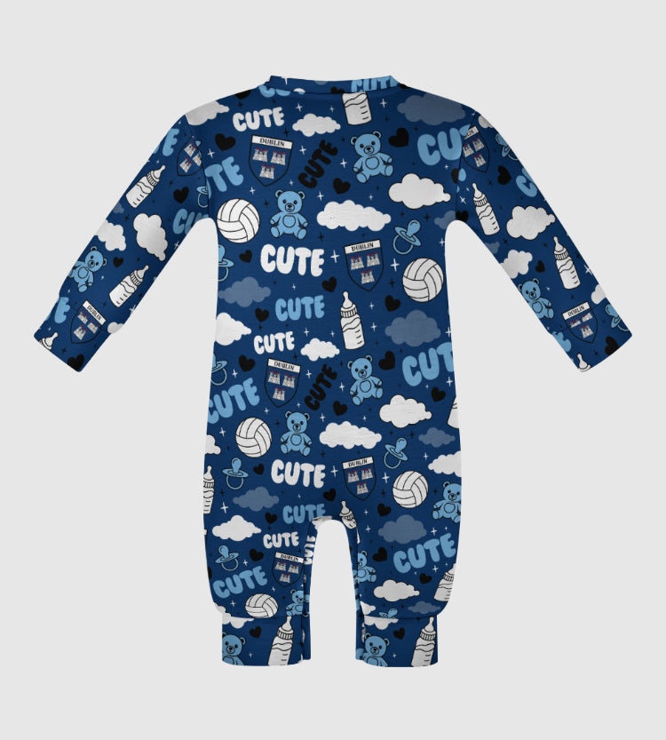 County Dublin Cute Baby Sleepsuit