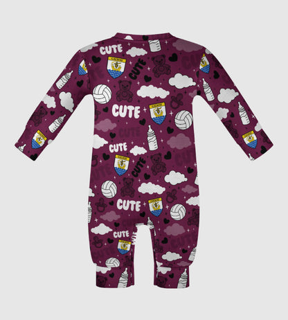 County Galway Cute Baby Sleepsuit