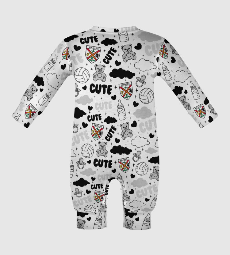 County Kildare Cute Baby Sleepsuit