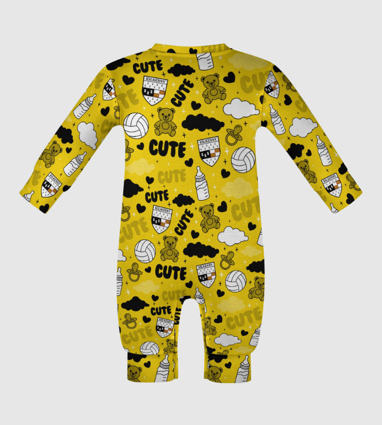 County Kilkenny Cute Baby Sleepsuit