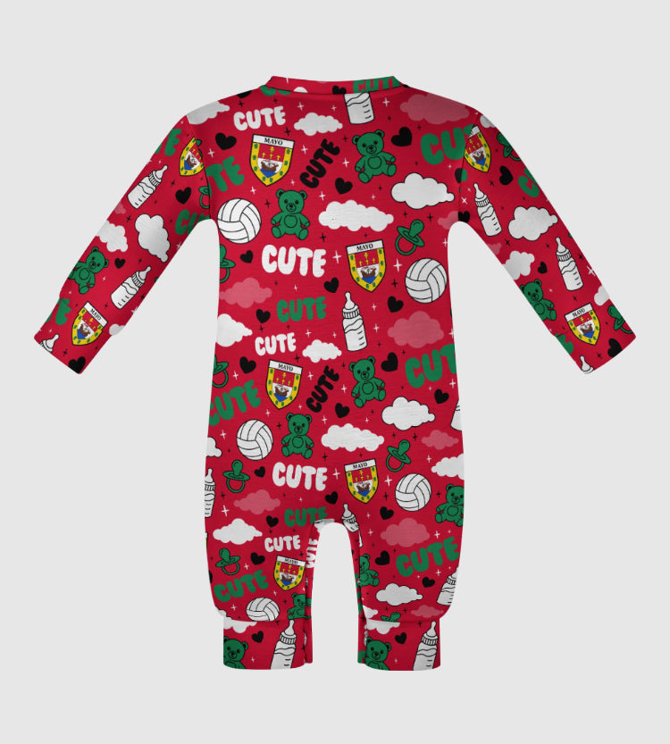 County Mayo Cute Baby Sleepsuit