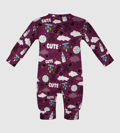 County Westmeath Cute Baby Sleepsuit