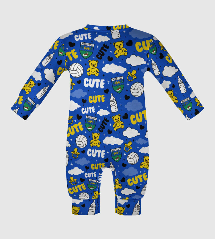 County Wicklow Cute Baby Sleepsuit