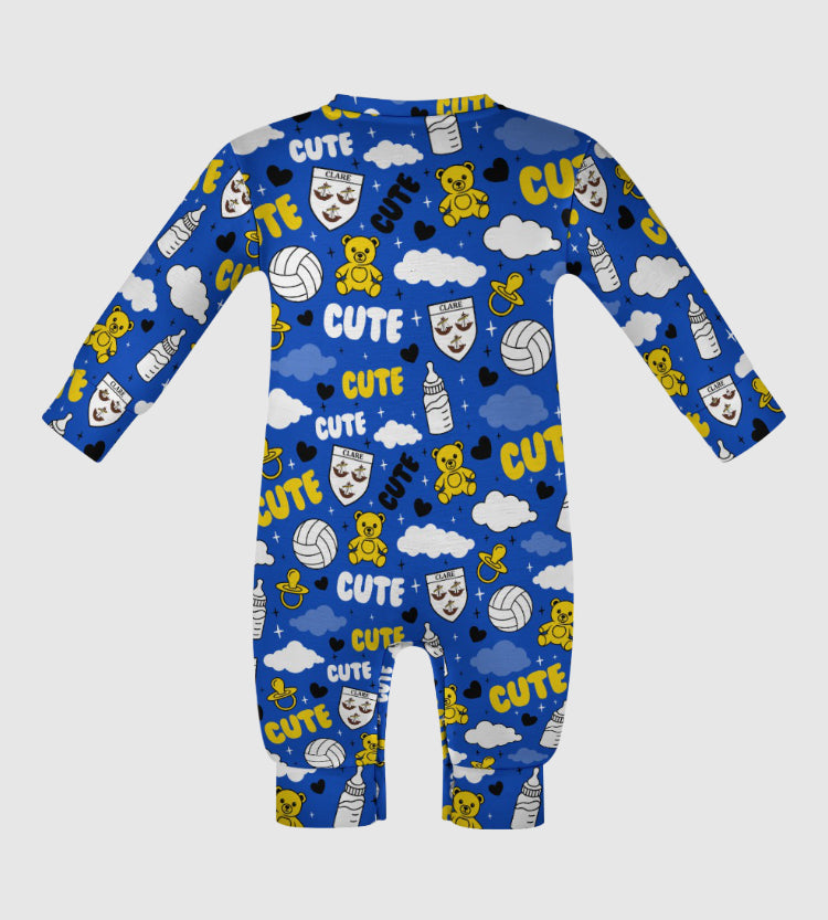 County Clare Cute Baby Sleepsuit