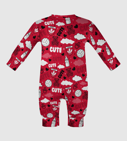 County Derry Cute Baby Sleepsuit