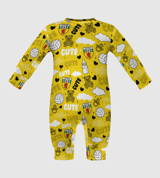 County Antrim Cute Baby Sleepsuit