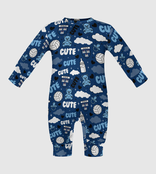 County Dublin Cute Baby Sleepsuit
