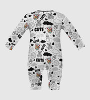 County Kildare Cute Baby Sleepsuit