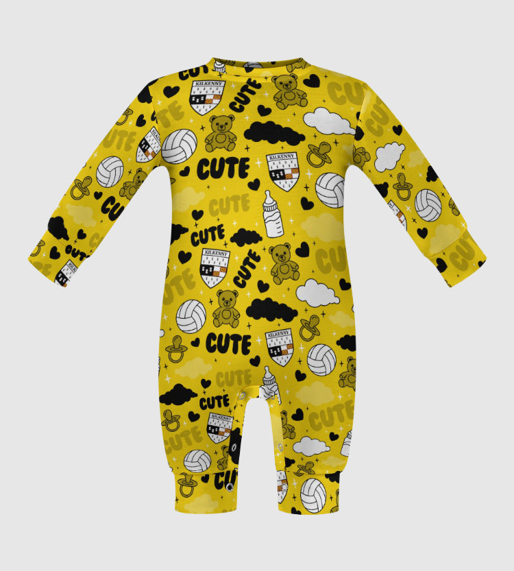 County Kilkenny Cute Baby Sleepsuit