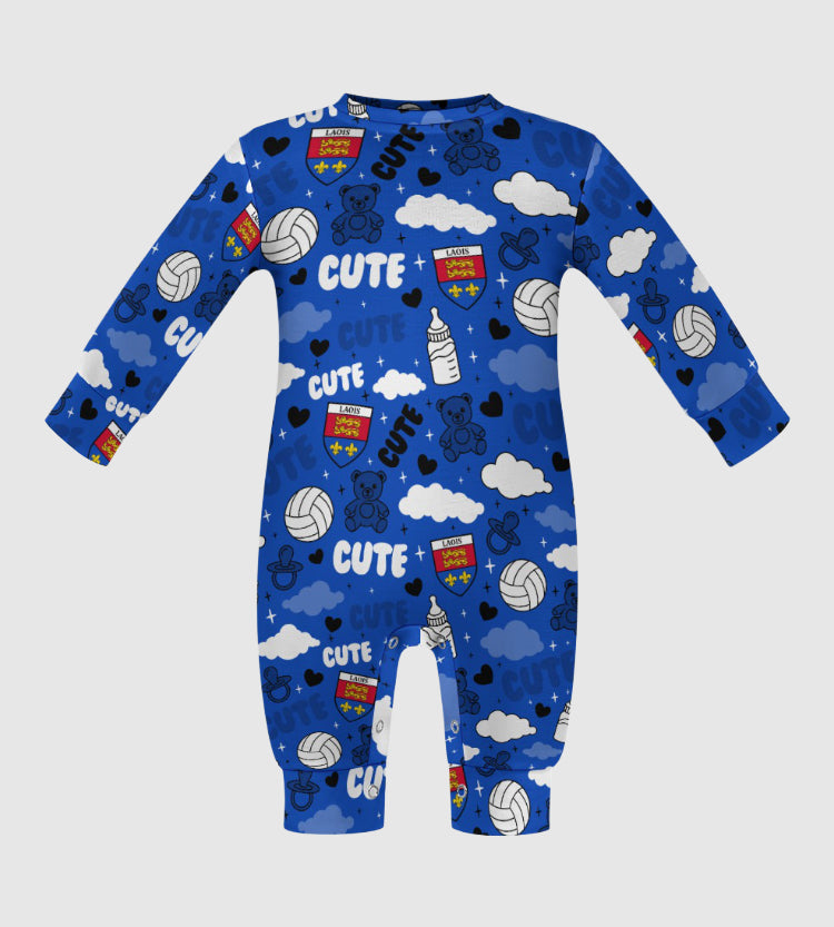 County Laois Cute Baby Sleepsuit