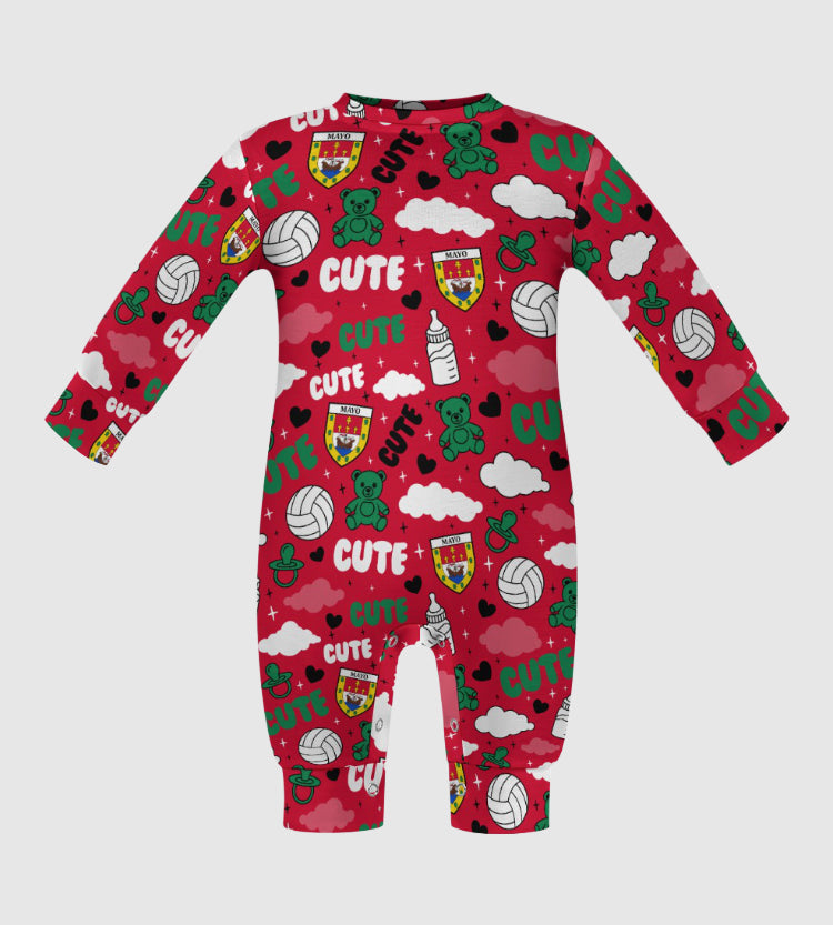 County Mayo Cute Baby Sleepsuit