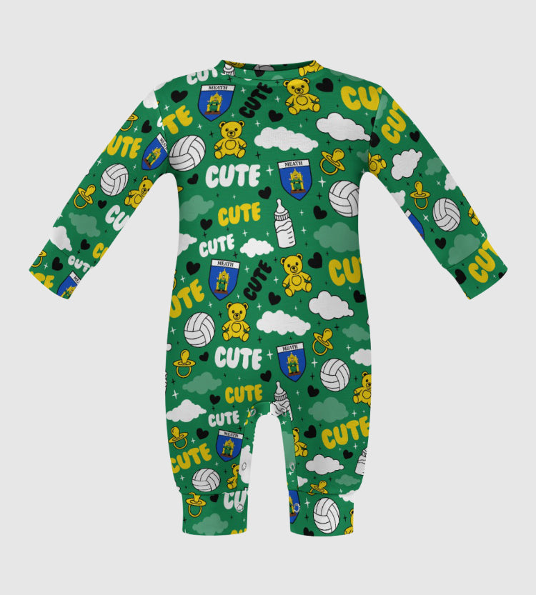County Meath Cute Baby Sleepsuit